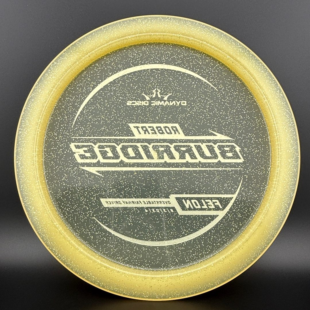 Lucid Gold Metal Flake Felon - Robert Burridge 2025 Team Series Dynamic Discs