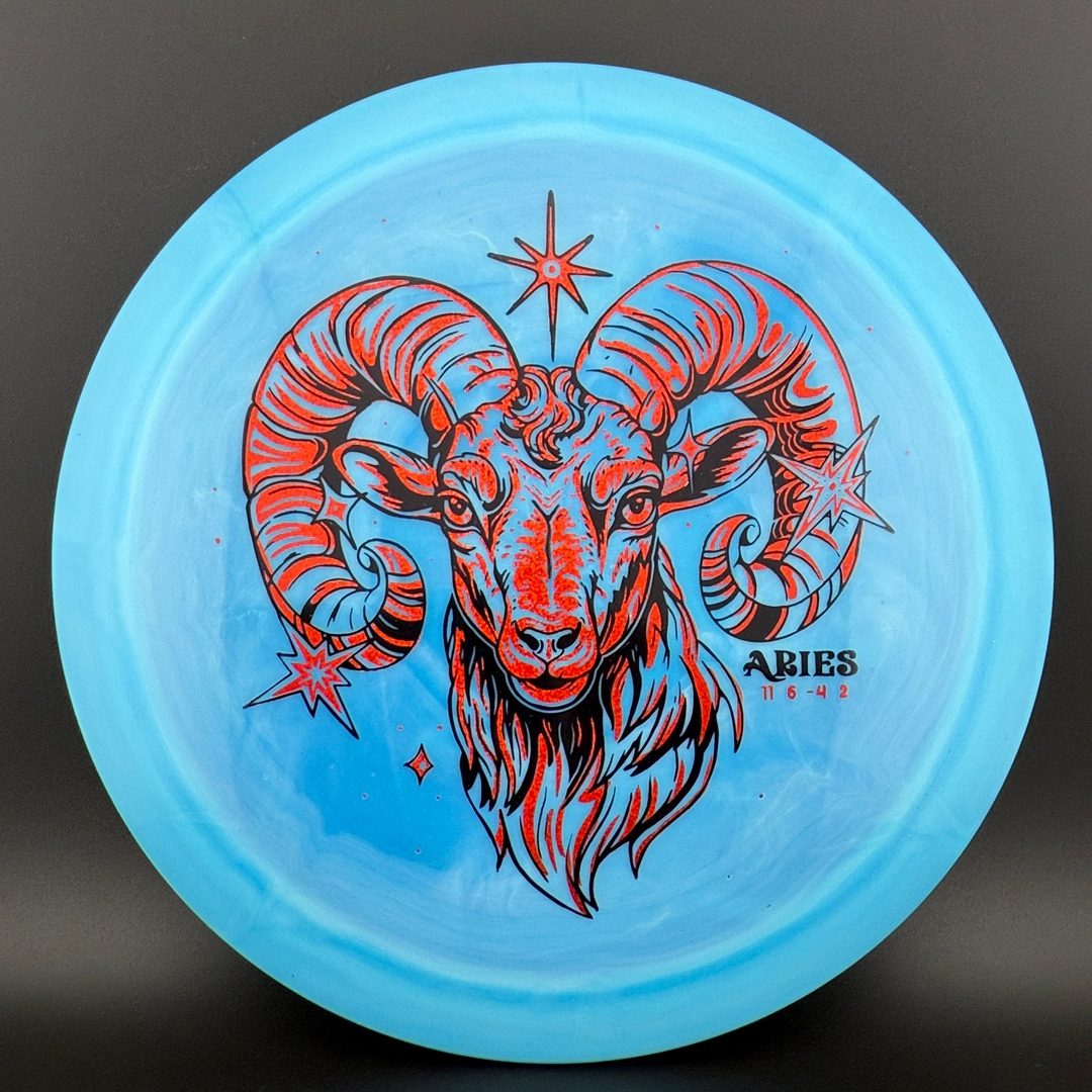 Swirly Sirius Aries (1.1) - Cosmic Ram by Tony Diaz
