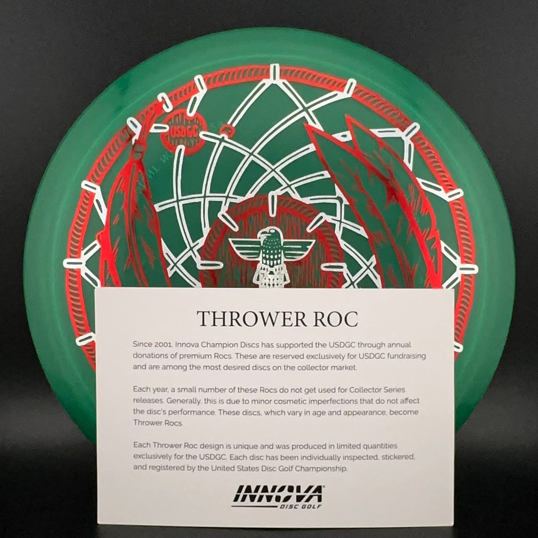 Champion Thrower Roc - "Totem Dreamcatcher" 2024 USDGC Limited Edition Innova
