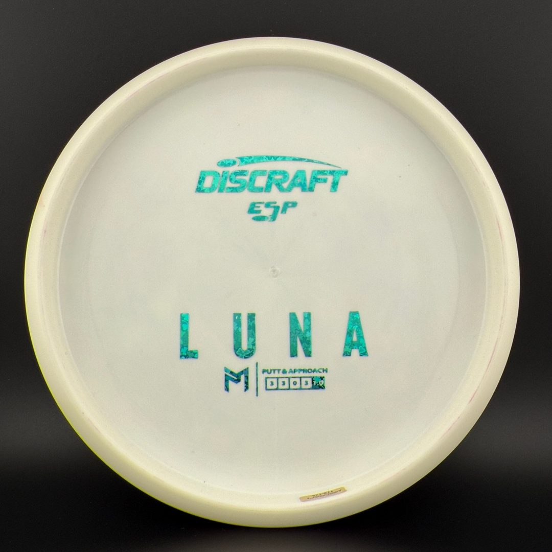 White ESP Luna - Greazy Dyed - Bottom Stamp Discraft