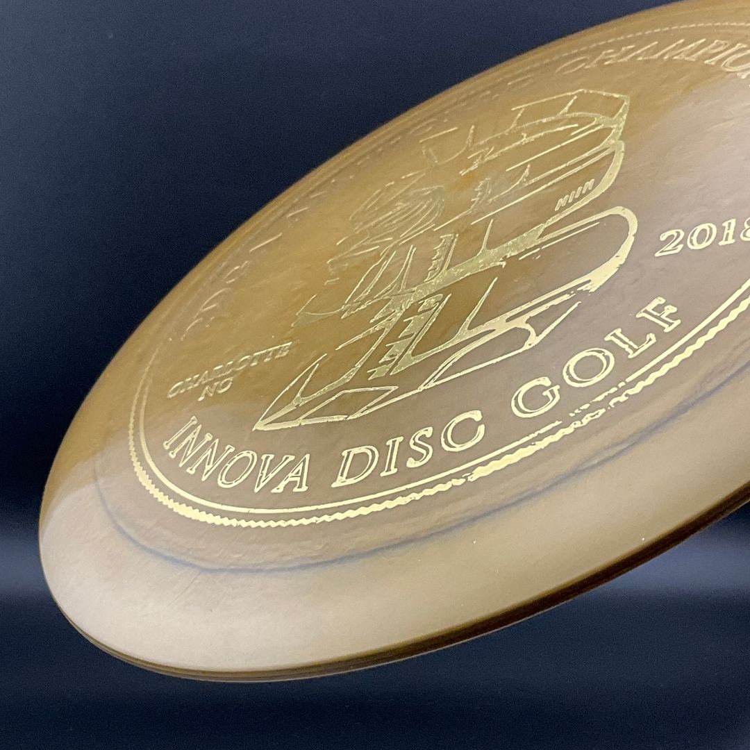 Shimmer Star Destroyer - 2018 PDGA AM World Championships - Bottom Stamp! Innova