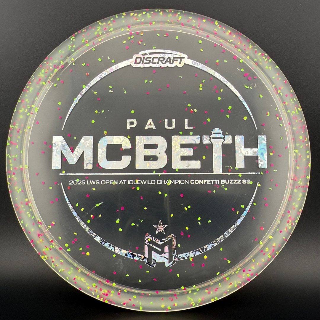 Confetti Z Buzzz SS - Paul McBeth 2025 LWS Open Discraft