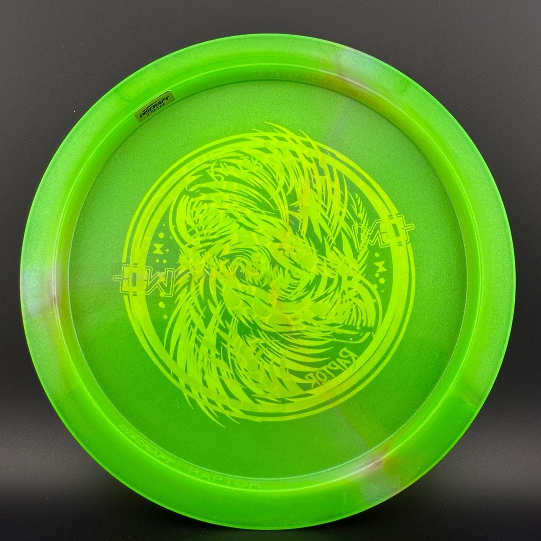 Colorshift Z Swirl Raptor - DM VIP Misprint Discraft