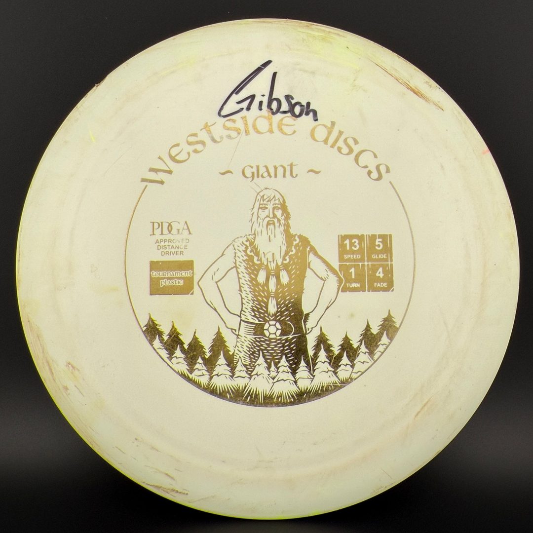 Tournament Giant - Older Run *Gibson Stash Used* Westside Discs