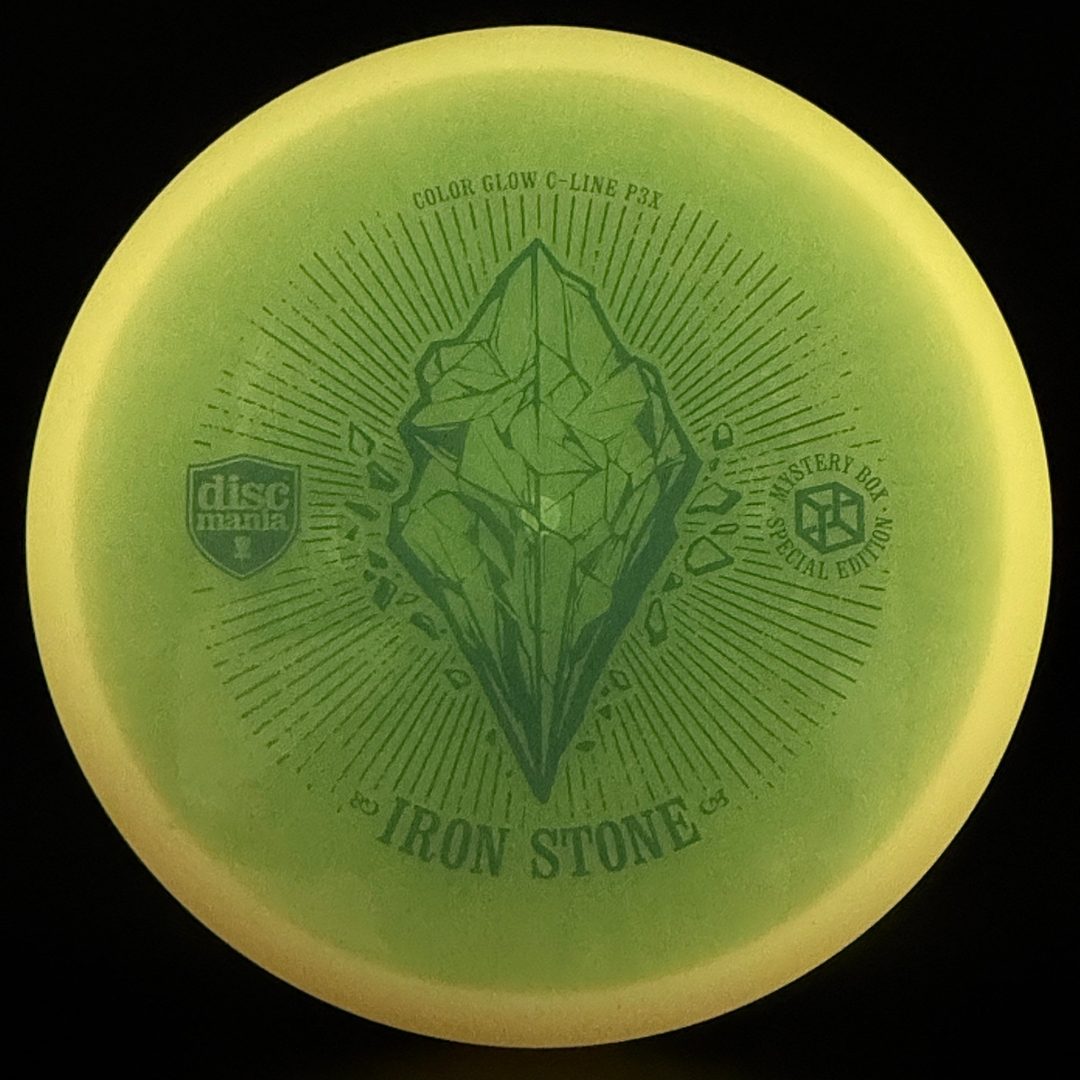 Color Glow C-Line P3X - First Run "Iron Stone" MB 23 Discmania