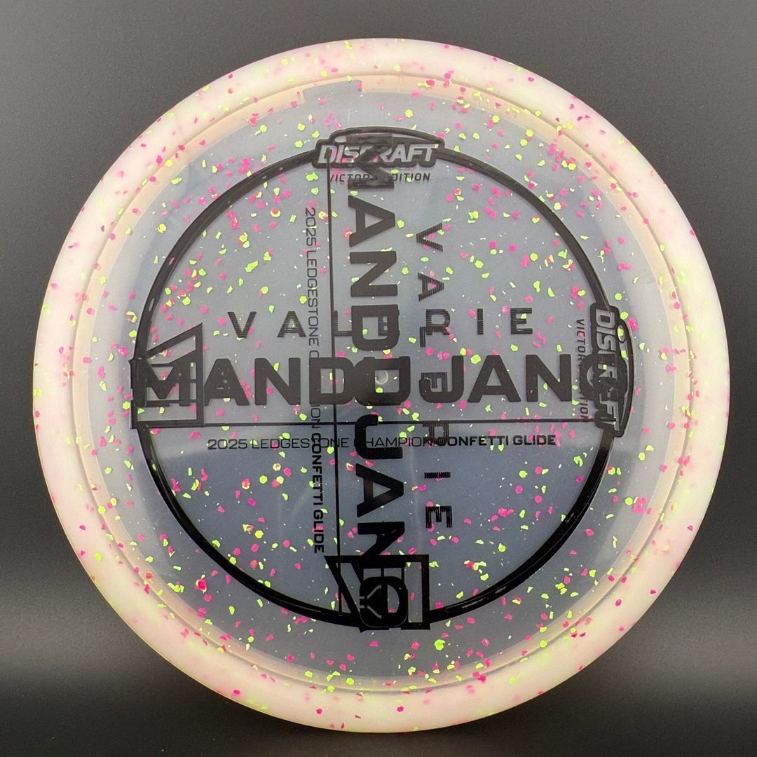 Confetti Z Glide - Misprint - Valerie Mandujano 2025 Discraft