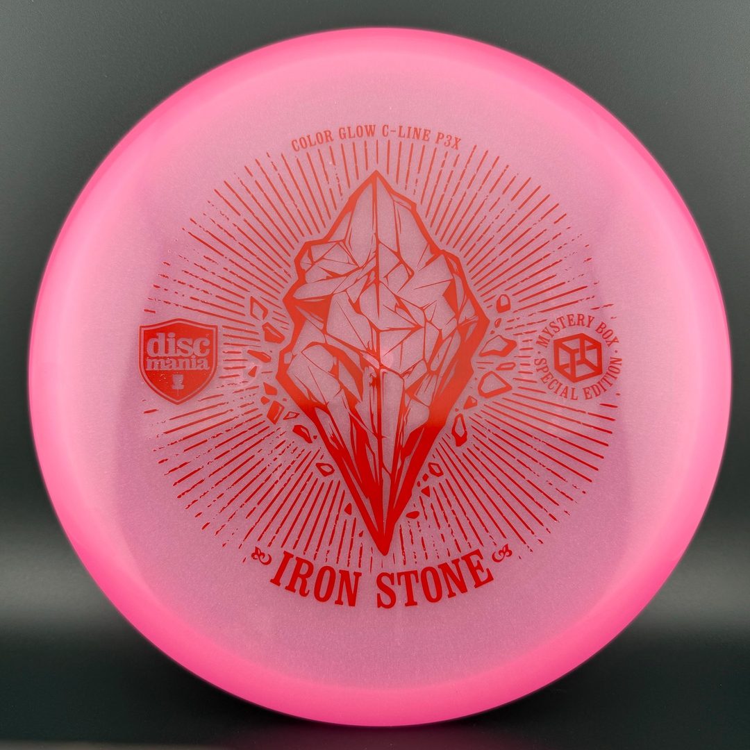 Color Glow C-Line P3X - First Run "Iron Stone" MB 23 Discmania