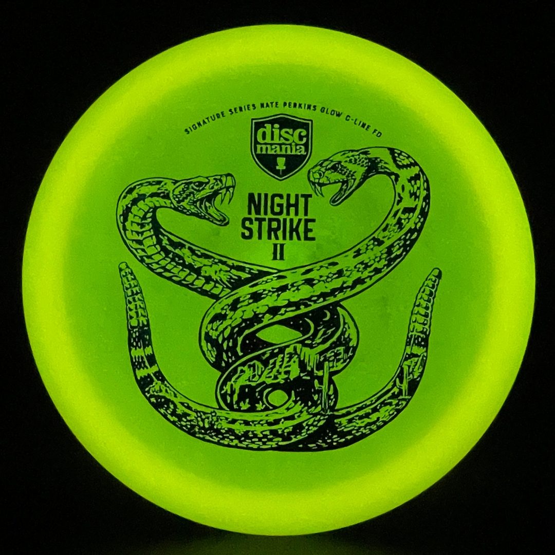 Color Glow C-line FD - Night Strike 2 - Innova Made *Warehouse Stash* Discmania