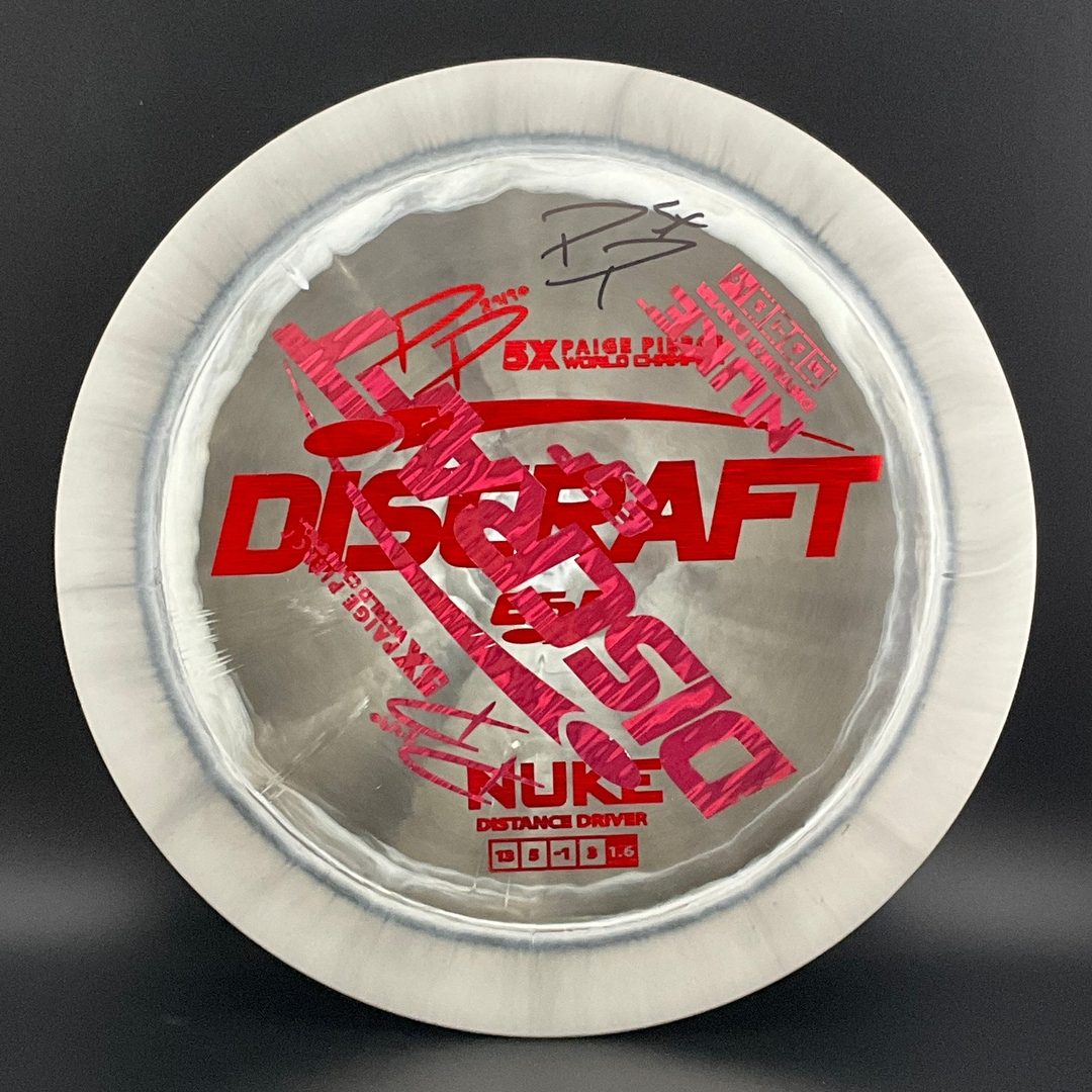 ESP Nuke *Signed* - 5x Paige Pierce Tour Series - MISPRINT Discraft