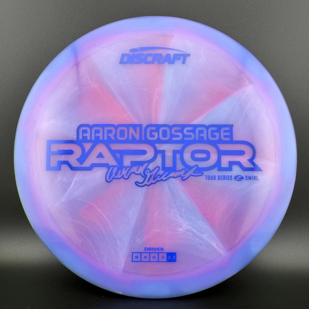 Z Swirl Raptor - Aaron Gossage 2025 Tour Series Discraft