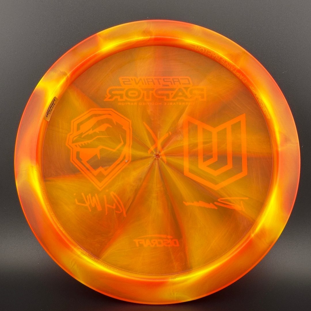 Z Swirl Captain's Raptor - Ulibarri x Wysocki Collab Edition Discraft