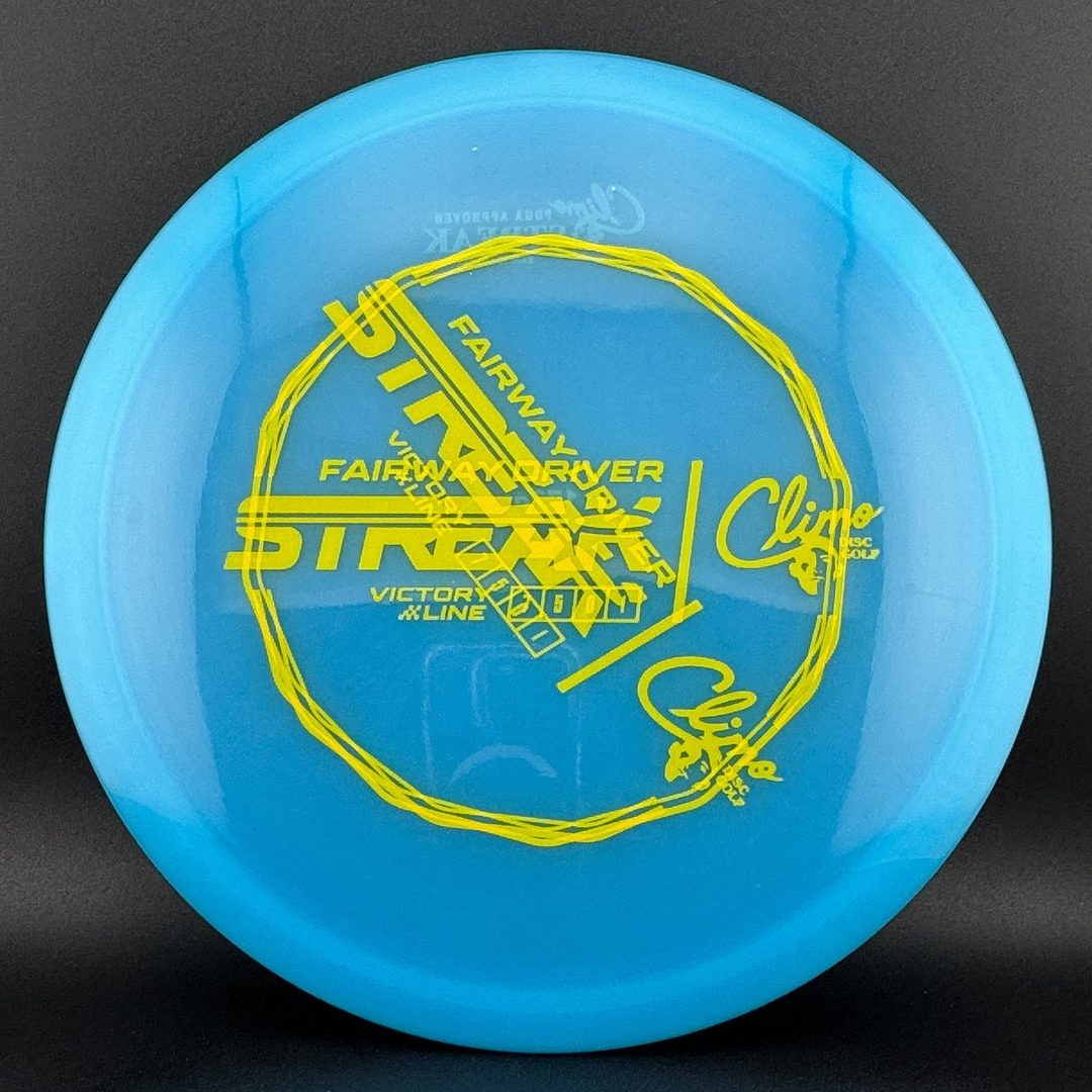 Victory Line Streak - Misprint Climo Disc Golf