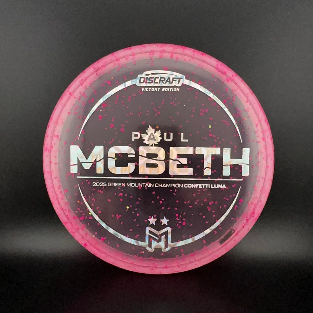 Confetti Z Luna - Victory Edition - Paul McBeth GMC 2025 Discraft