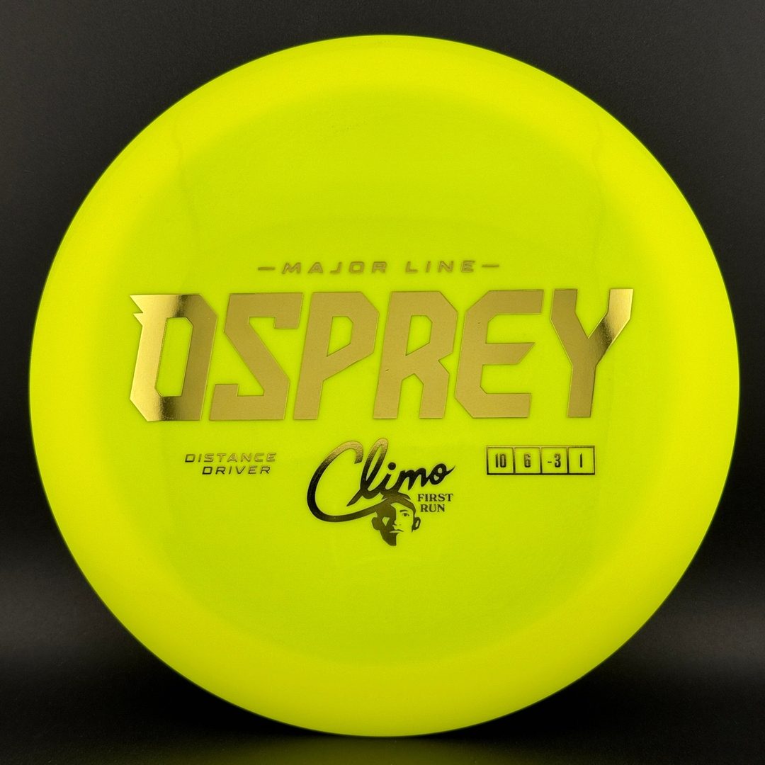 Major Line Osprey - First Run Climo Disc Golf