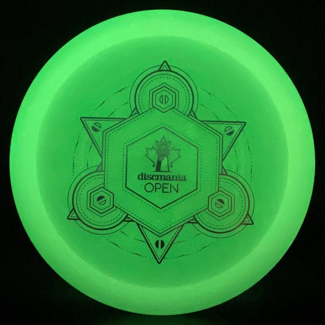 Color Glow C-Line FD3 First Run - Discmania Open Discmania