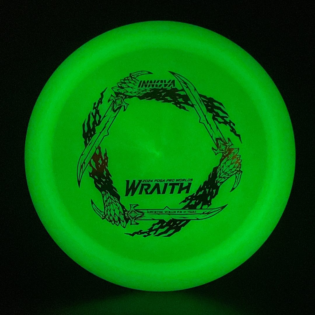 Color Glow Champion Wraith - 2024 PDGA Pro Worlds Innova