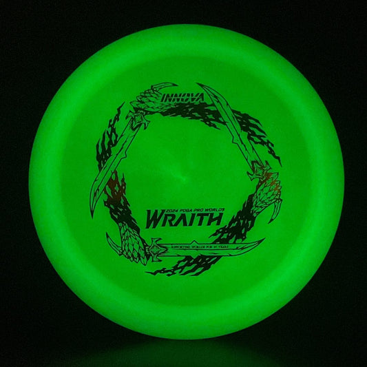 Color Glow Champion Wraith - 2024 PDGA Pro Worlds Innova