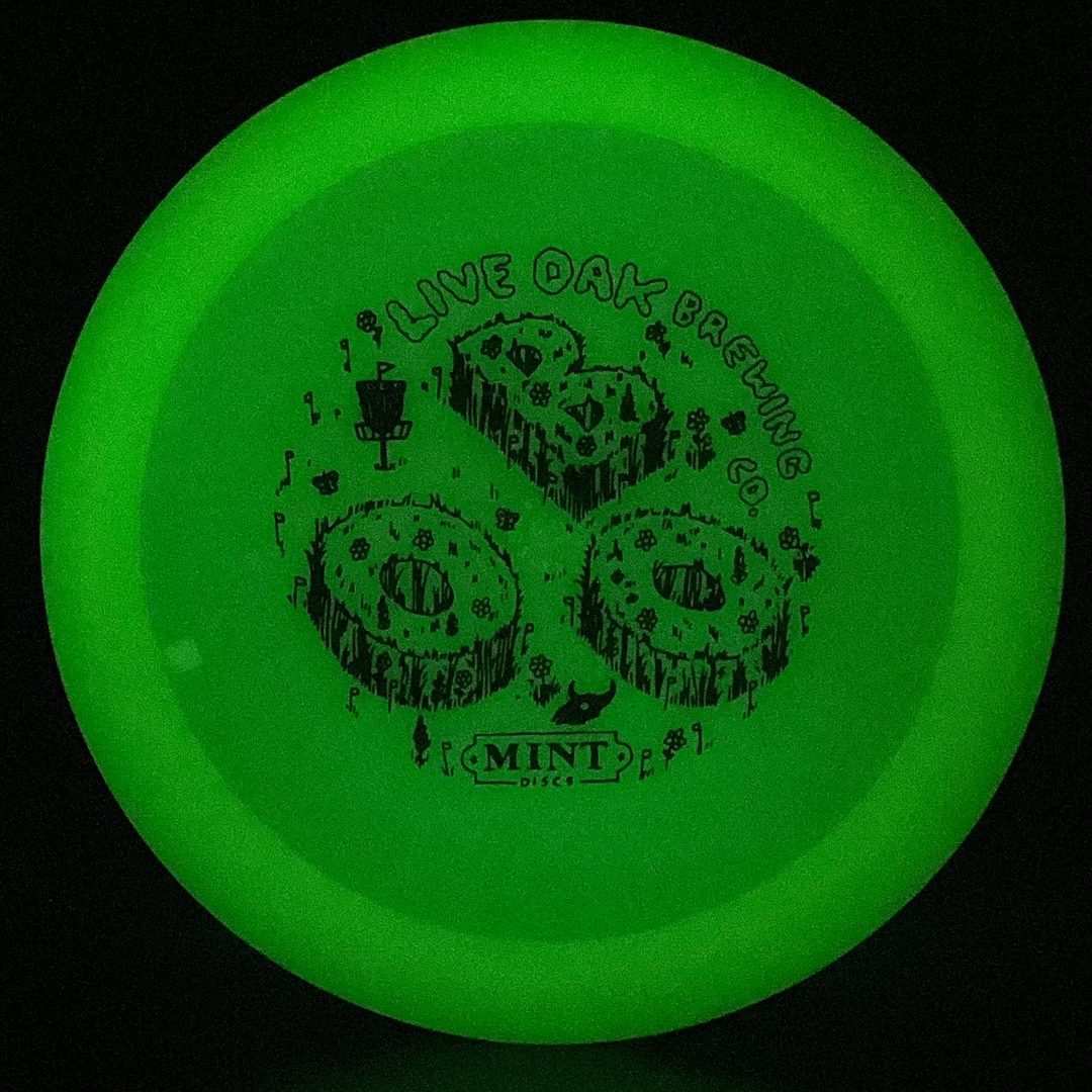 Nocturnal Longhorn - Second Run Glow - 2023 Live Oak Brewing MINT Discs