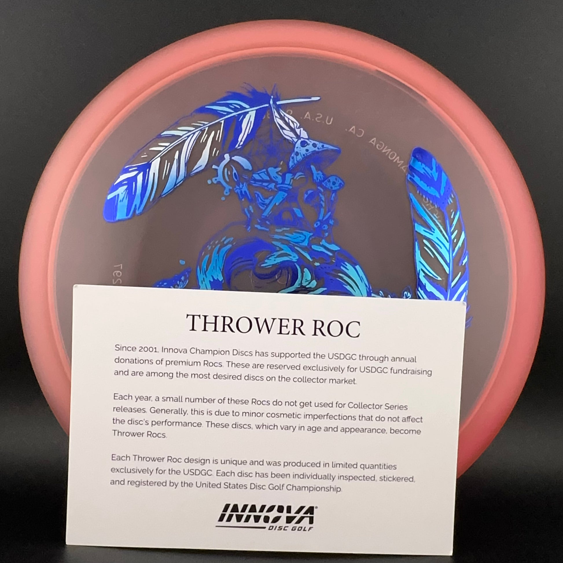 Champion Thrower Roc - "Shaman" 2025 USDGC 1/500 Innova