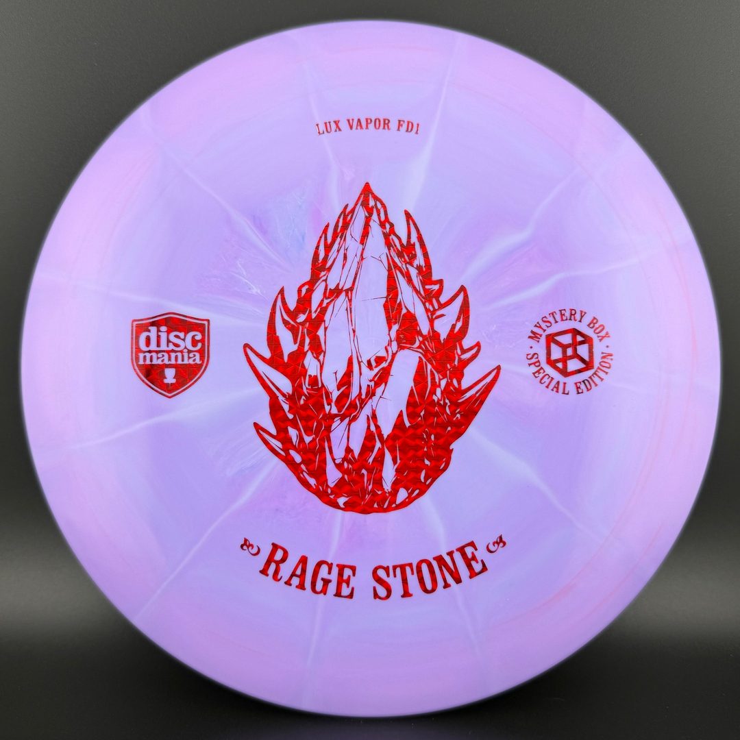 Lux Vapor FD1 First Run - "Rage Stone" MB '23 Discmania