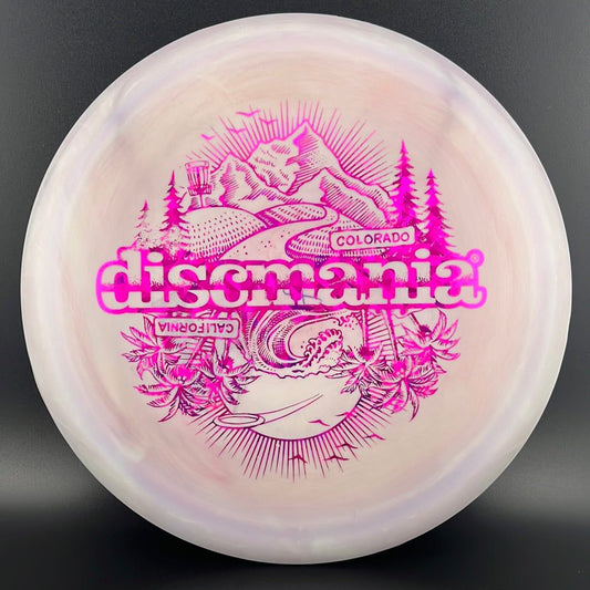 Swirly S-Line CD2 X-Out - Rare CA to CO Stamp - Penned Innova Made - OOP Discmania