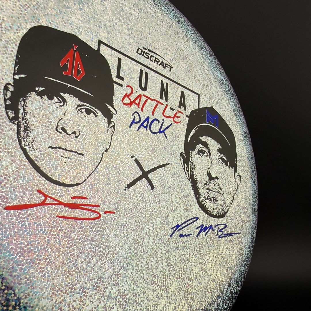 Luna Battle Pack - Full Foil Sparkle Set 2 Discs - McBeth vs Barela Discraft