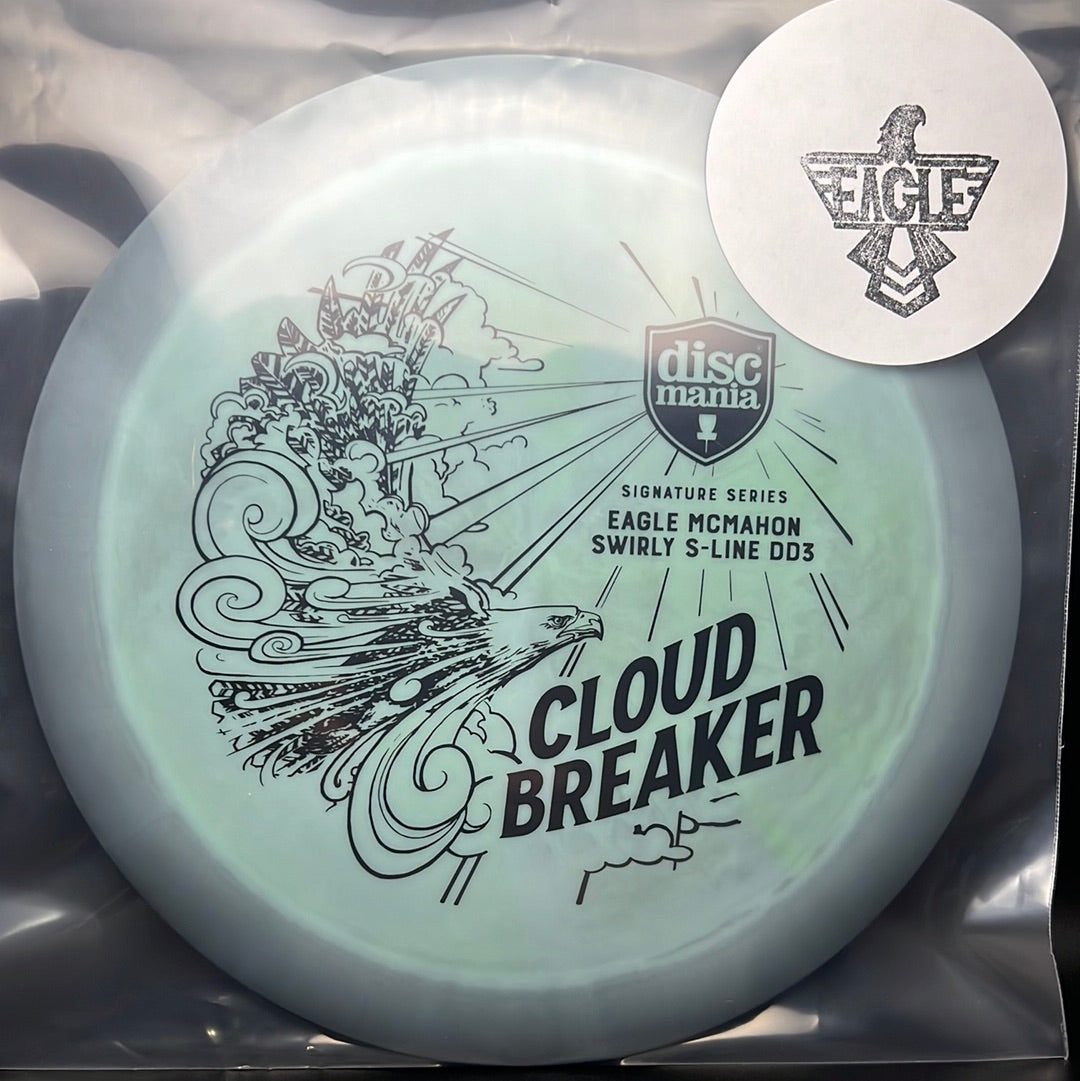 Swirly S-line DD3 Cloud Breaker *Eagle Stash* - Eagle McMahon Sig Series Discmania