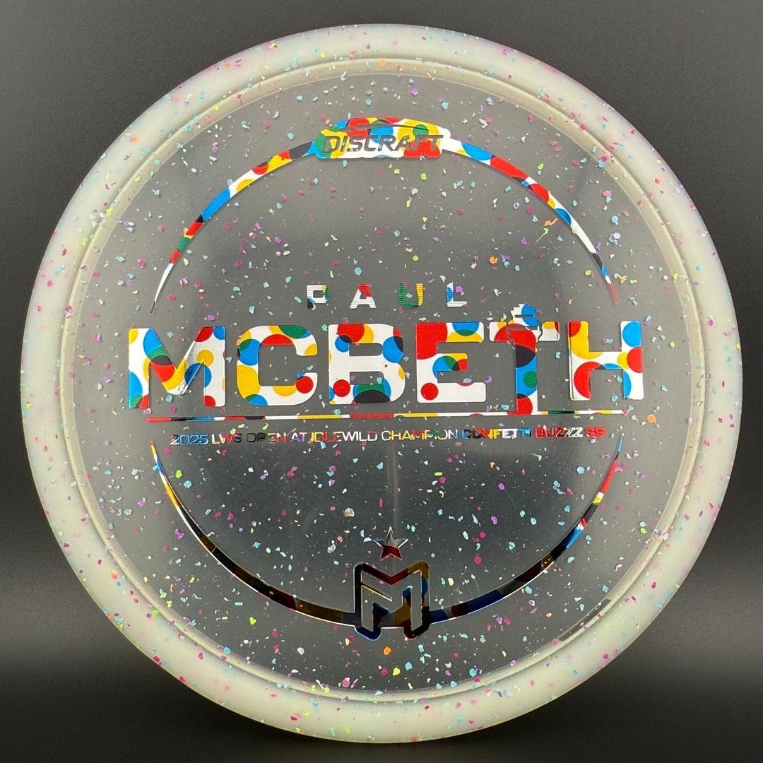 Confetti Z Buzzz SS - Paul McBeth 2025 LWS Open Discraft