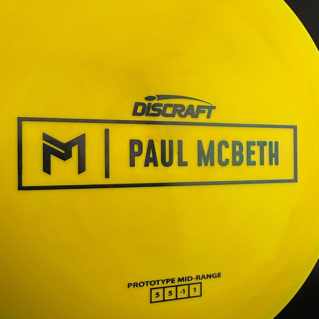 ESP Malita - Prototype - 2025 Paul McBeth Signature Discraft