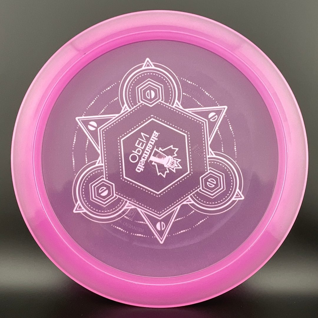 Color Glow C-Line FD3 First Run - Discmania Open Discmania