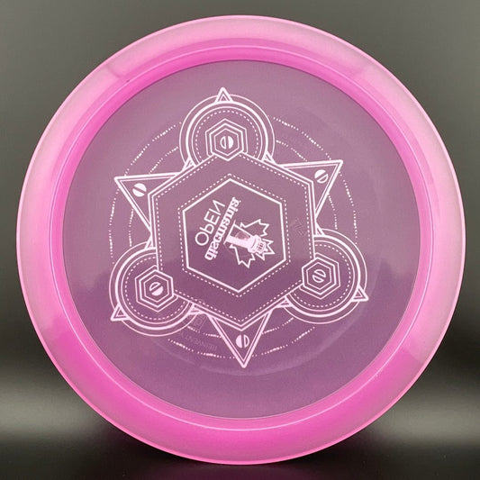 Color Glow C-Line FD3 First Run - Discmania Open Discmania