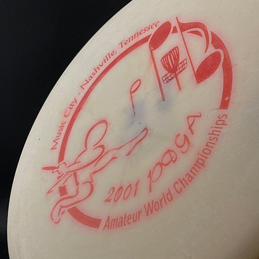Chalk G4 Aurora MS - 2001 Nashville PDGA Am Worlds *Speedy Vault* Millennium