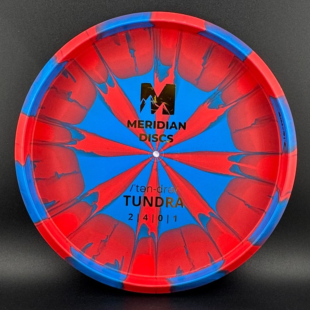 Marbled Graphite Tundra Meridian Discs