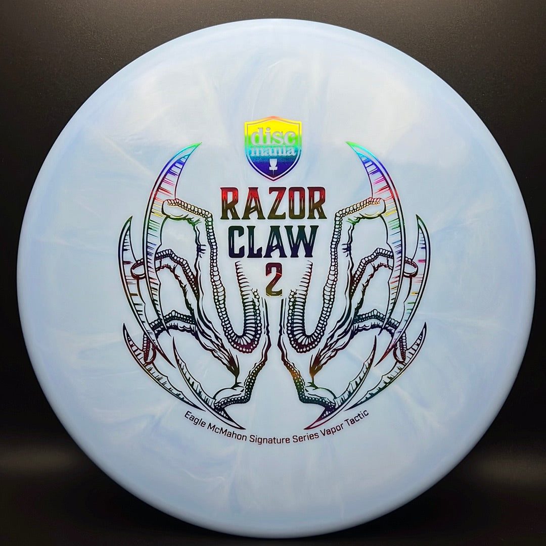 Vapor Tactic - Razor Claw 2 Rainbow - Eagle McMahon Sig Series Discmania