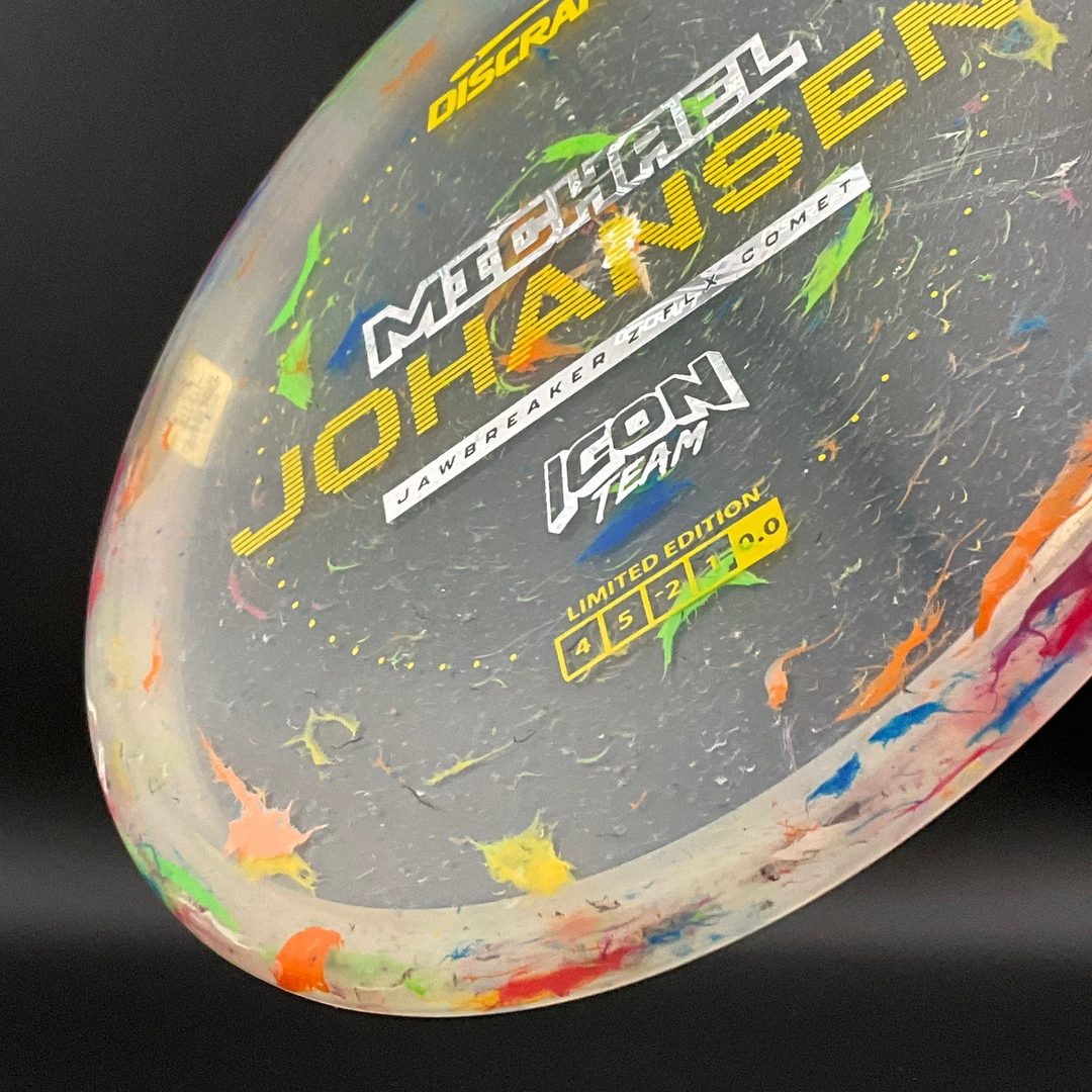 Jawbreaker Z FLX Comet - Michael Johansen Icon Team Discraft