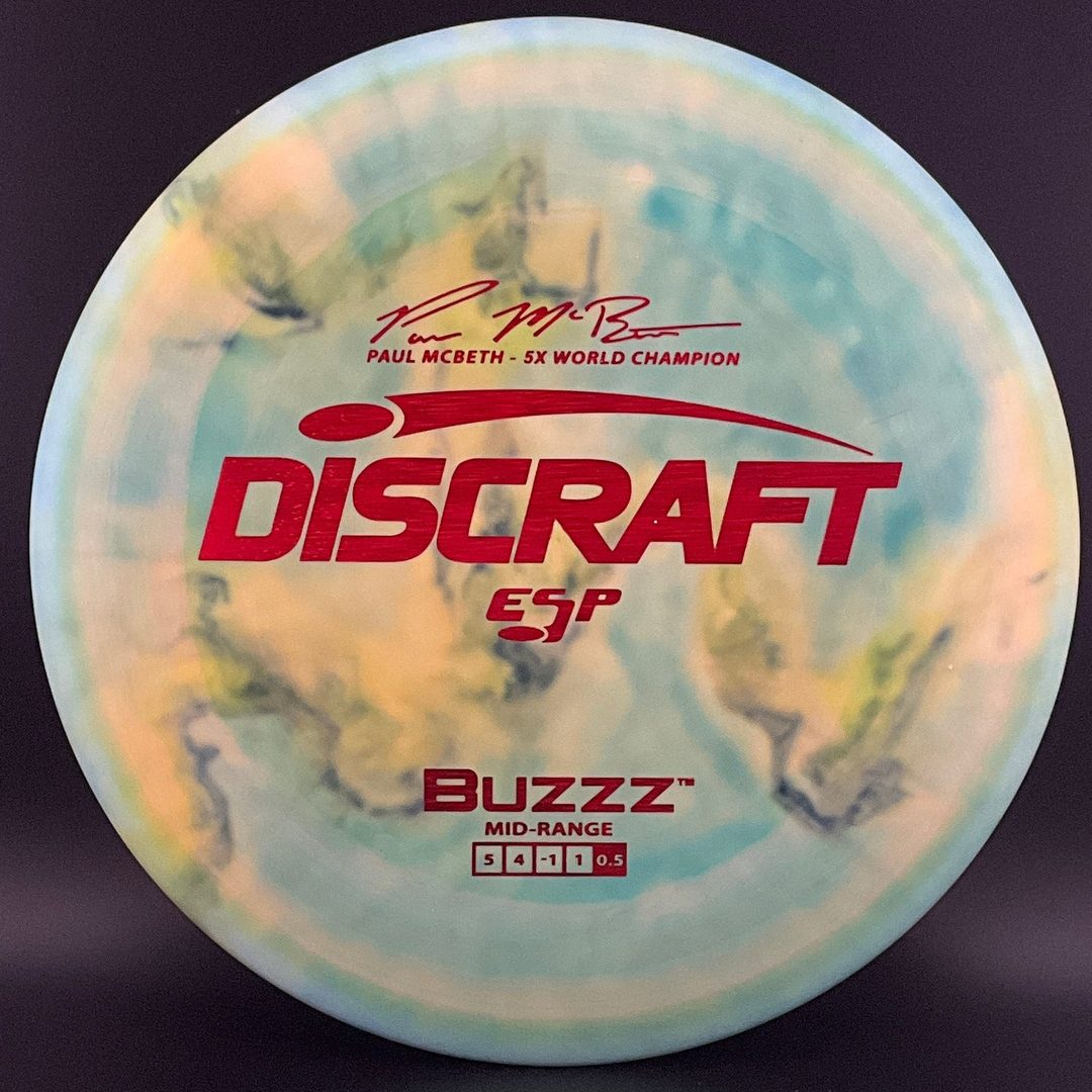 Swirl ESP Buzzz - Dyed - Paul McBeth 5x World Champion Discraft