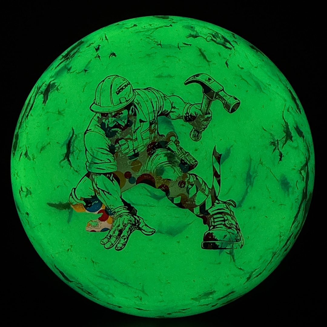 Jawbreaker Z Glo Kratos - Blue Collar Work Force Discraft