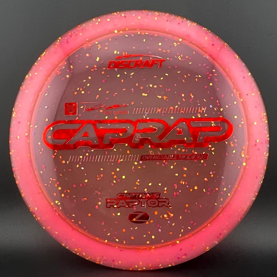 Confetti Z Captain's Raptor - Paul Ulibarri 2026 Discraft