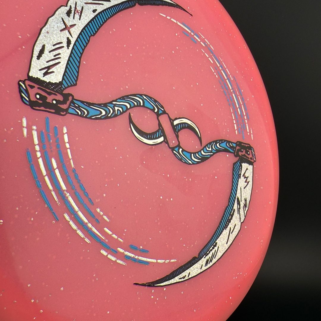 Metal Flake Glow C-Blend Inca - "Infinity Blade" by Ripper Studios Infinite Discs