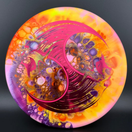 Star Toro - "SkullBlade" by Marm O Set - Doodle Discs Dyed Innova