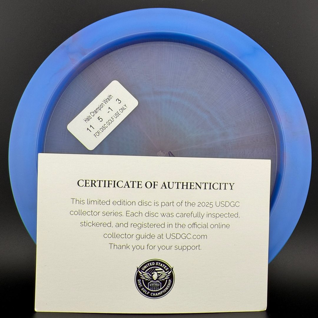 Halo Champion Wraith - USDGC Wax Seal - Small Batch 1/100 Innova