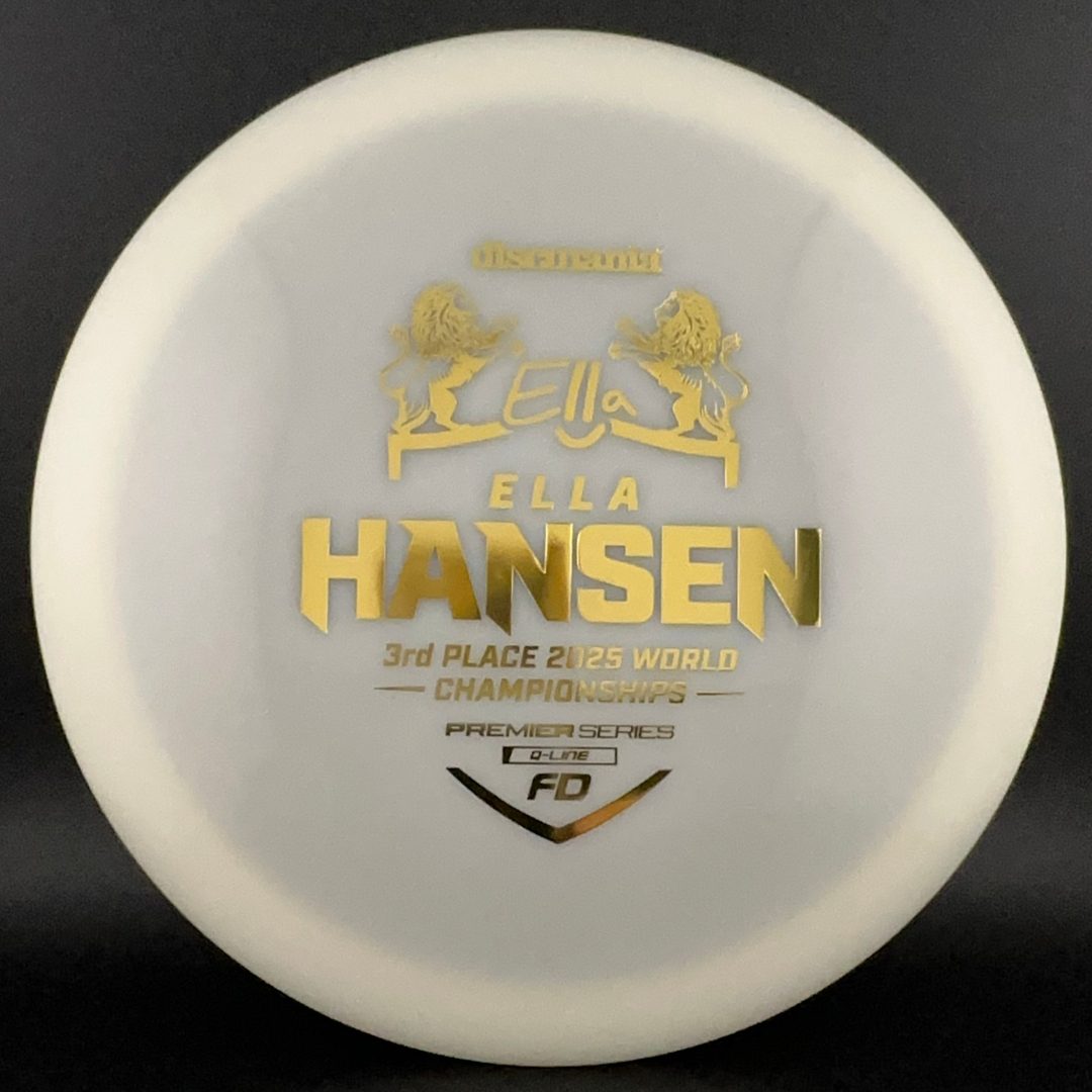 Q-Line FD - Ella Hansen 3rd Place 2025 Worlds Discmania