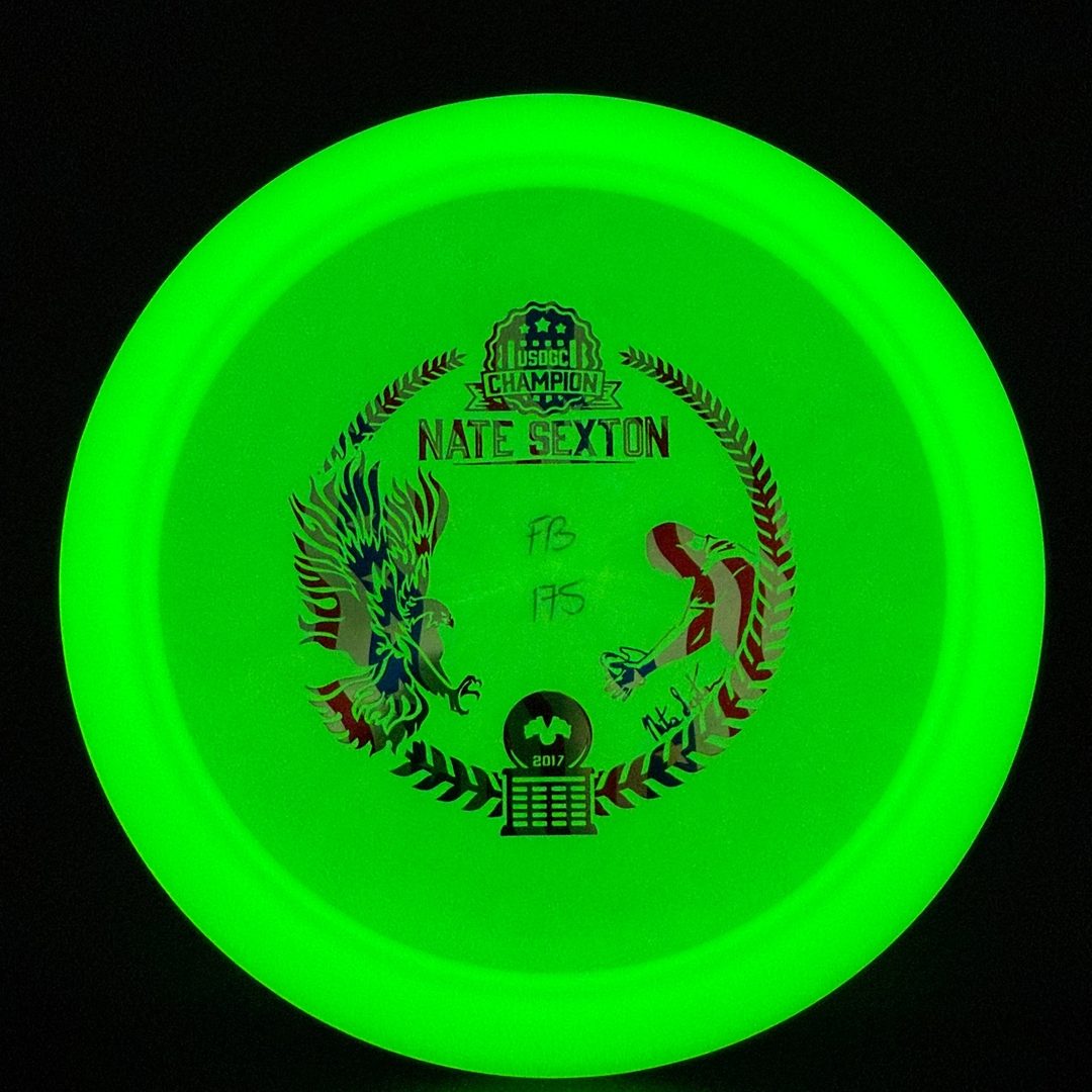 2017 Glow Champion Firebird Penned - Nate Sexton Bottom Stamp Innova