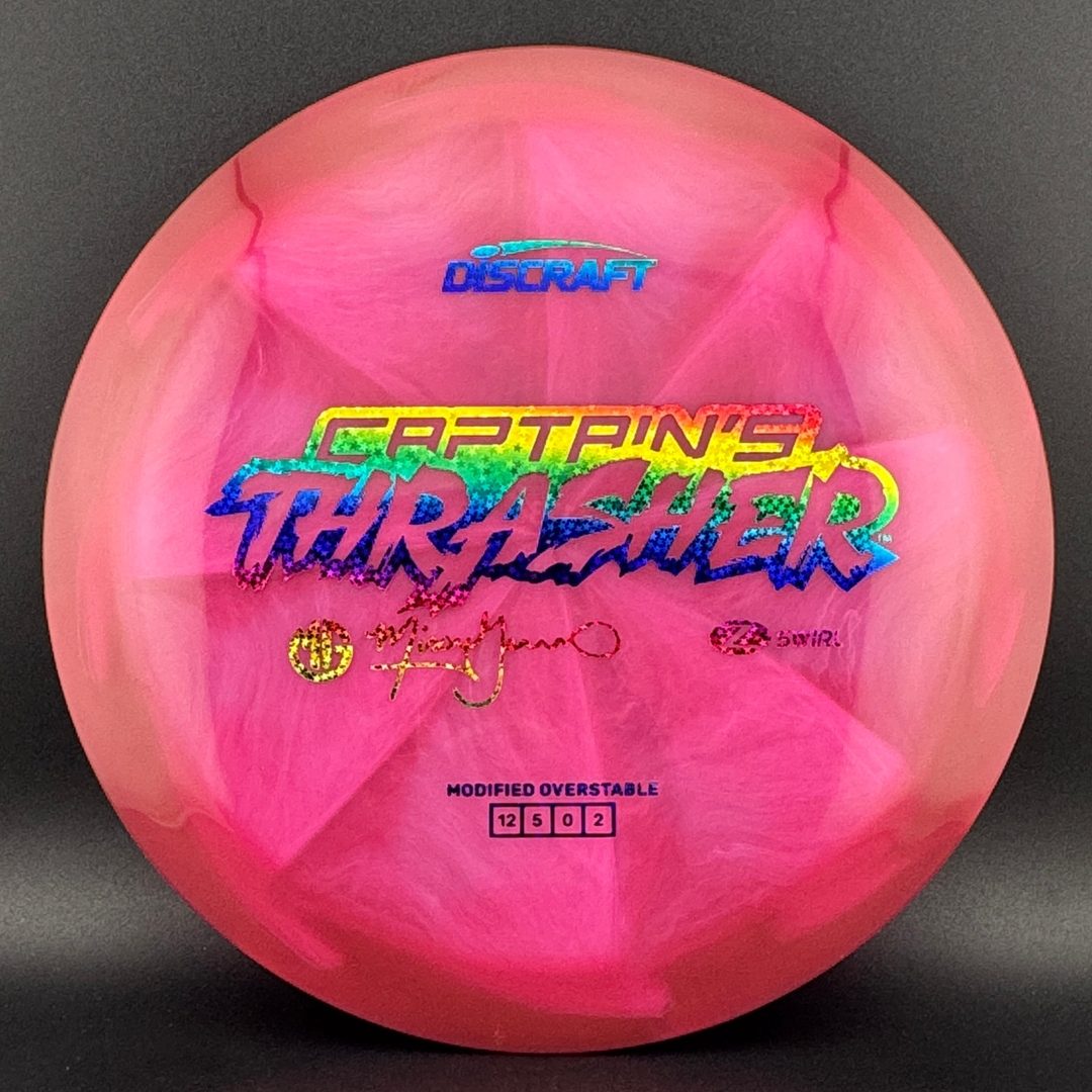 Swirly Z Captain's Thrasher - Missy Gannon 2026 Discraft