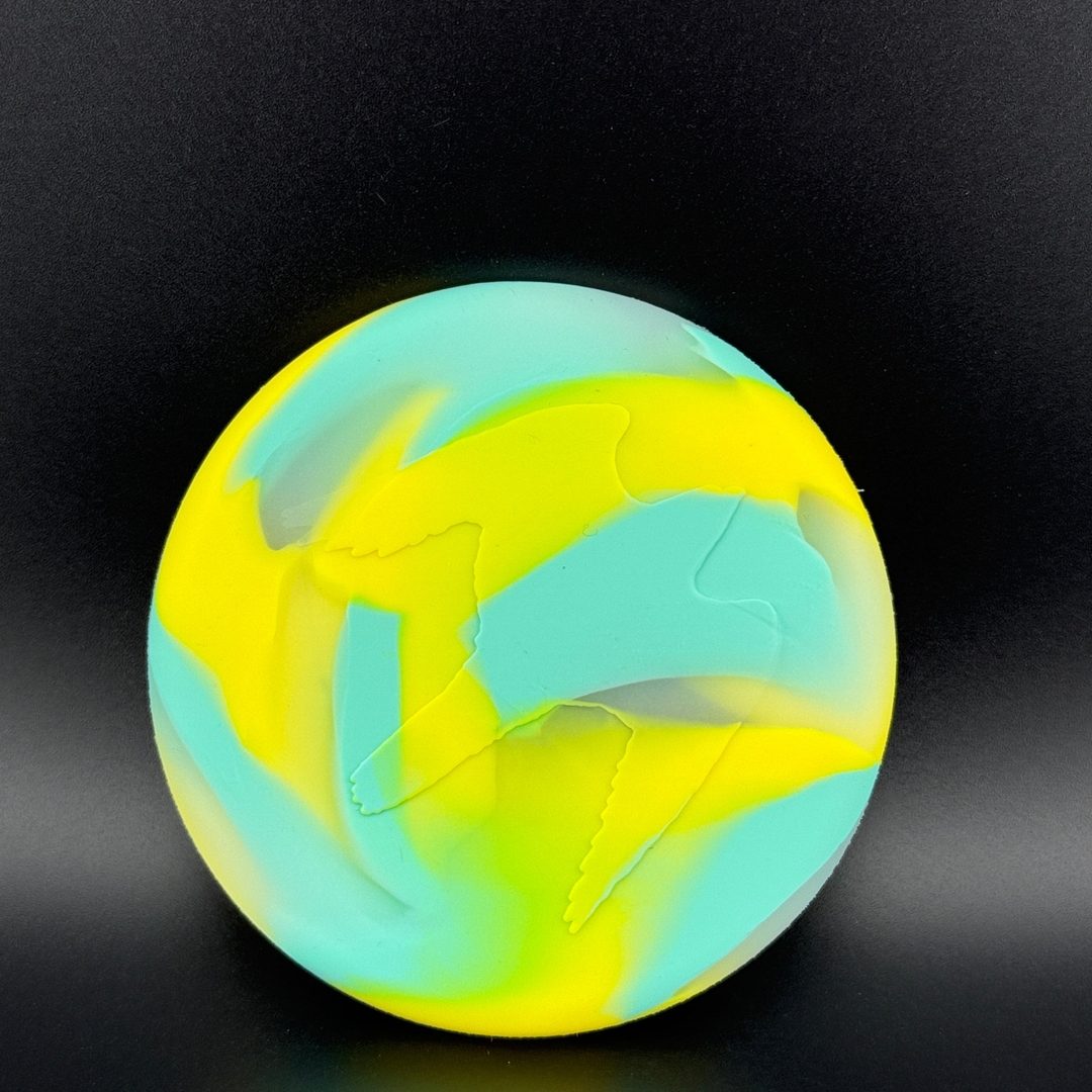 glO-G Glow Rubber Mini Disc - Lightning Elevation