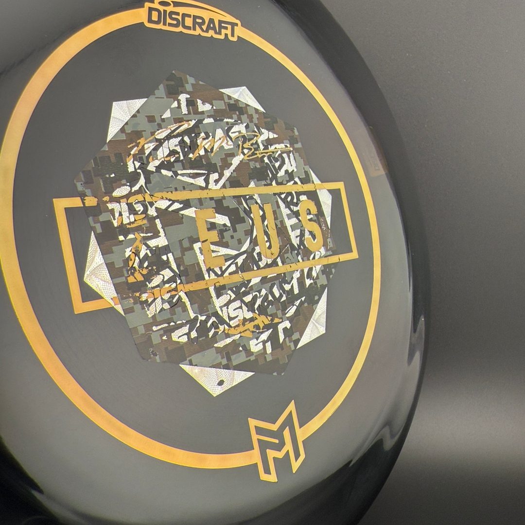 Midnight CryZtal Zeus - Paul McBeth Overstamp Misprint Discraft