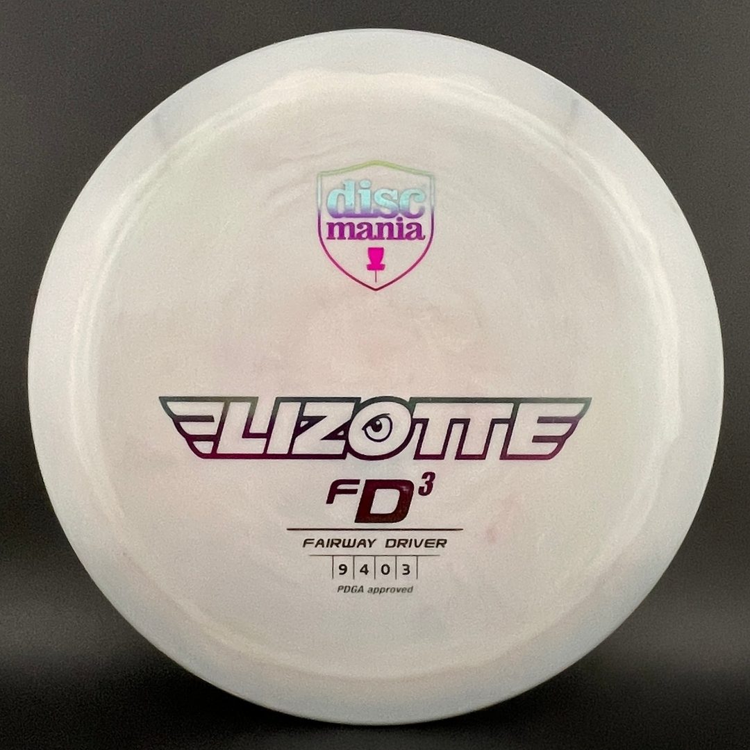 Swirly S-Line FD3 Penned - Lizotte - Innova Made *Colten Stash Used* Discmania