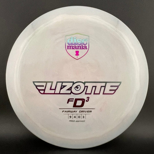 Swirly S-Line FD3 Penned - Lizotte - Innova Made *Colten Stash Used* Discmania