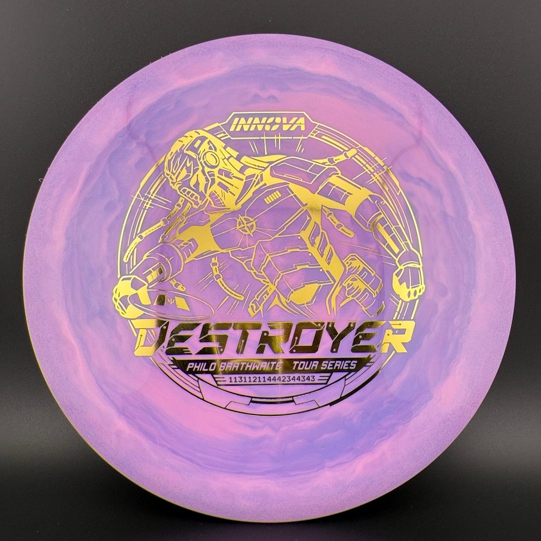 Swirly Star Destroyer - Philo Brathwaite 2025 Tour Series Innova
