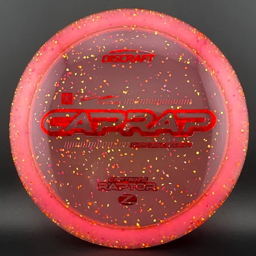 Confetti Z Captain's Raptor - Paul Ulibarri 2026 Discraft